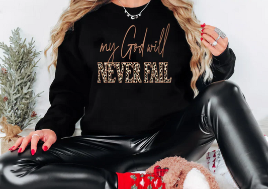 Design - My God Will Never Fail