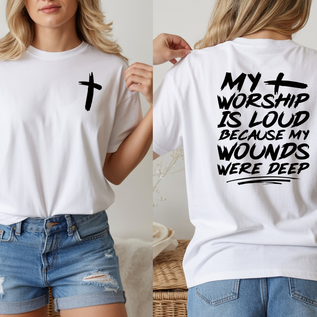 My Worship Is Loud DTF Transfer