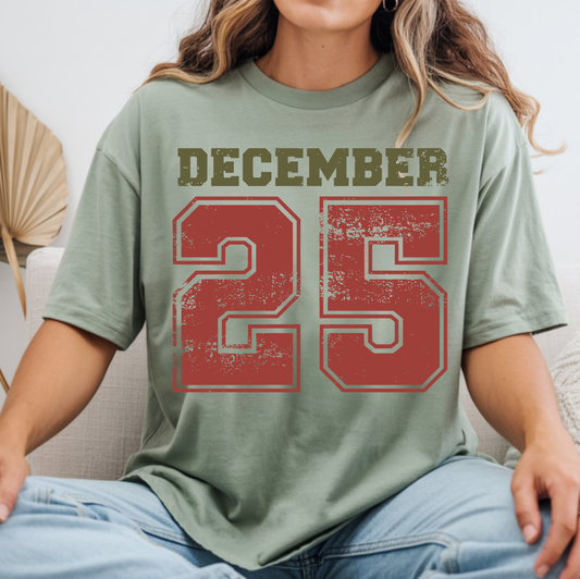 December 25 DTF Transfer