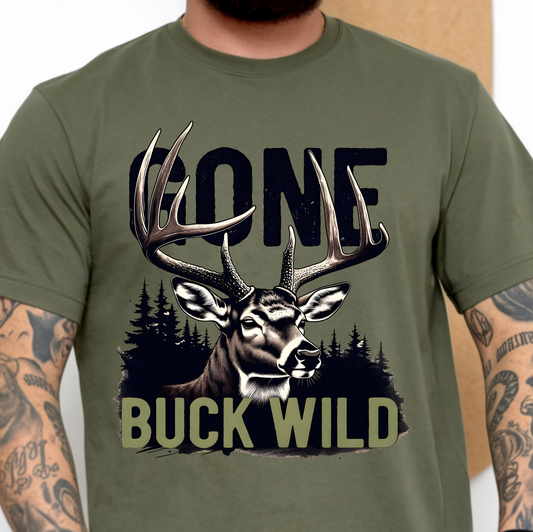 Gone Buck Wild DTF Transfer