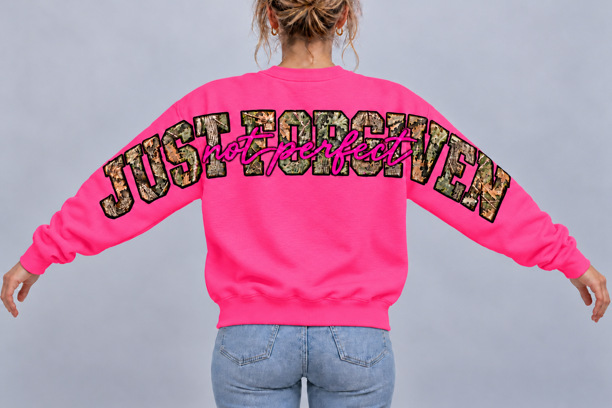Exclusive Not Perfect Just Forgiven Crewneck Sweatshirt