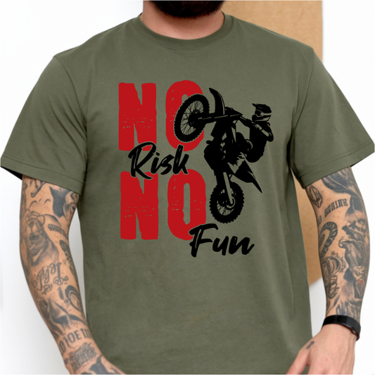No Risk No Fun DTF Transfer
