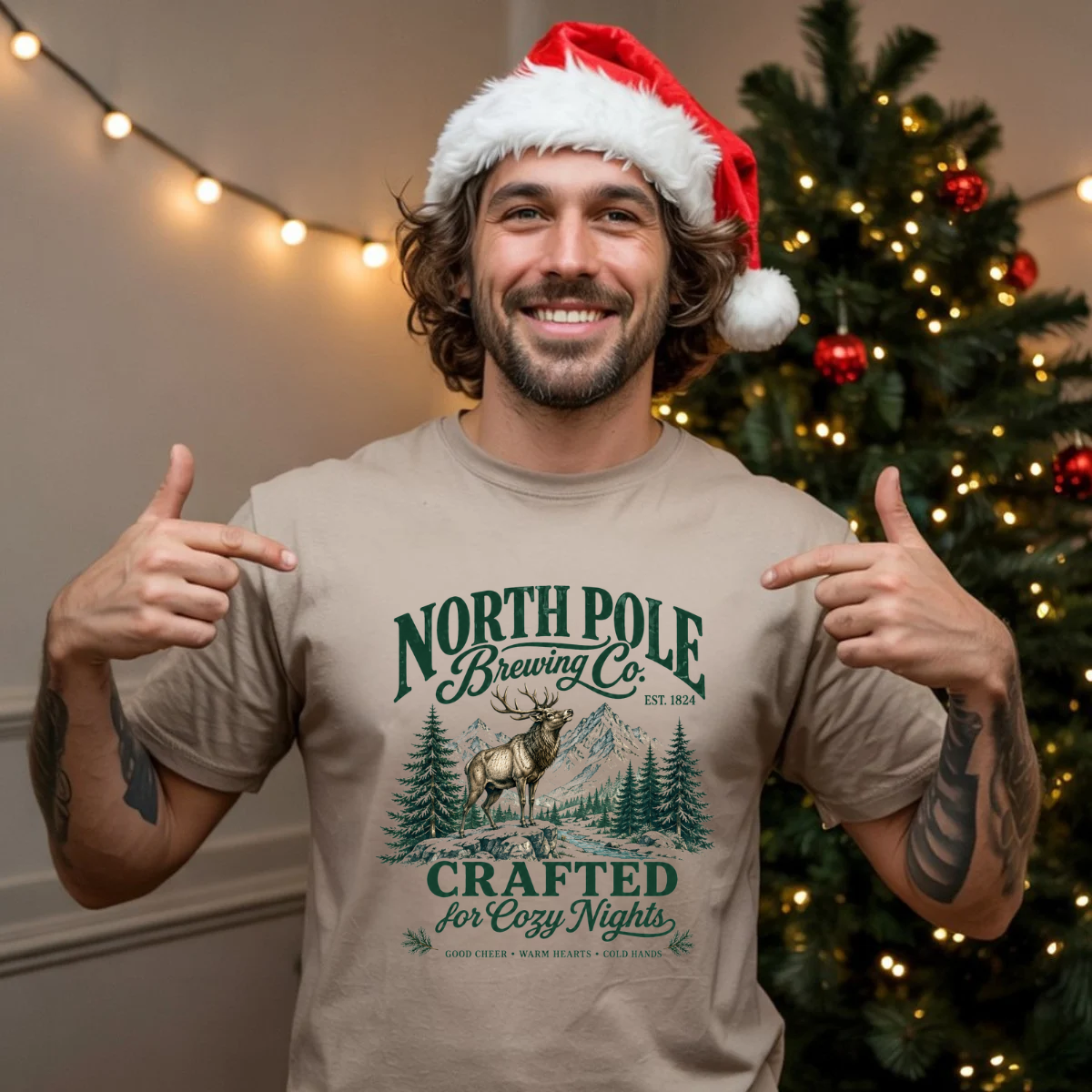 North Pole Brewing DTF Transfer
