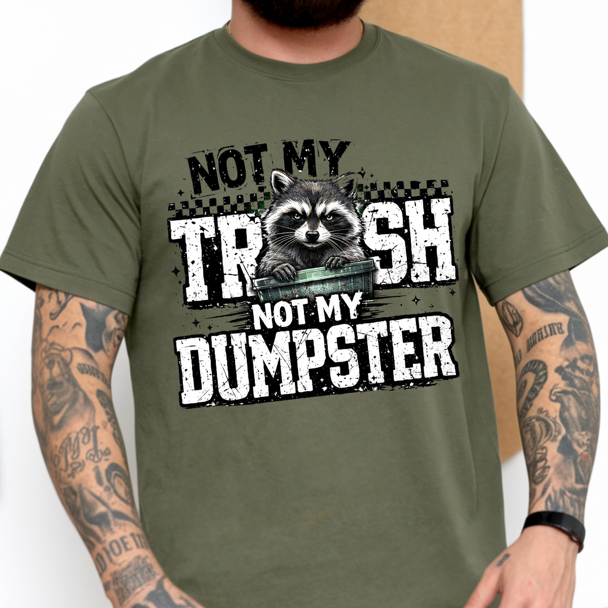 Not My Trash DTF Transfer
