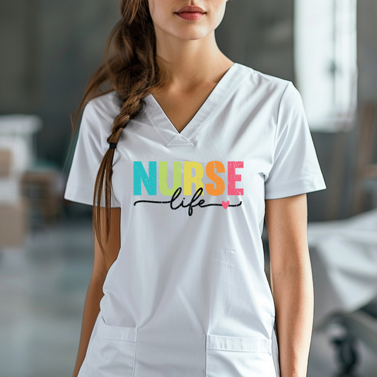 Nurse Life DTF Transfer
