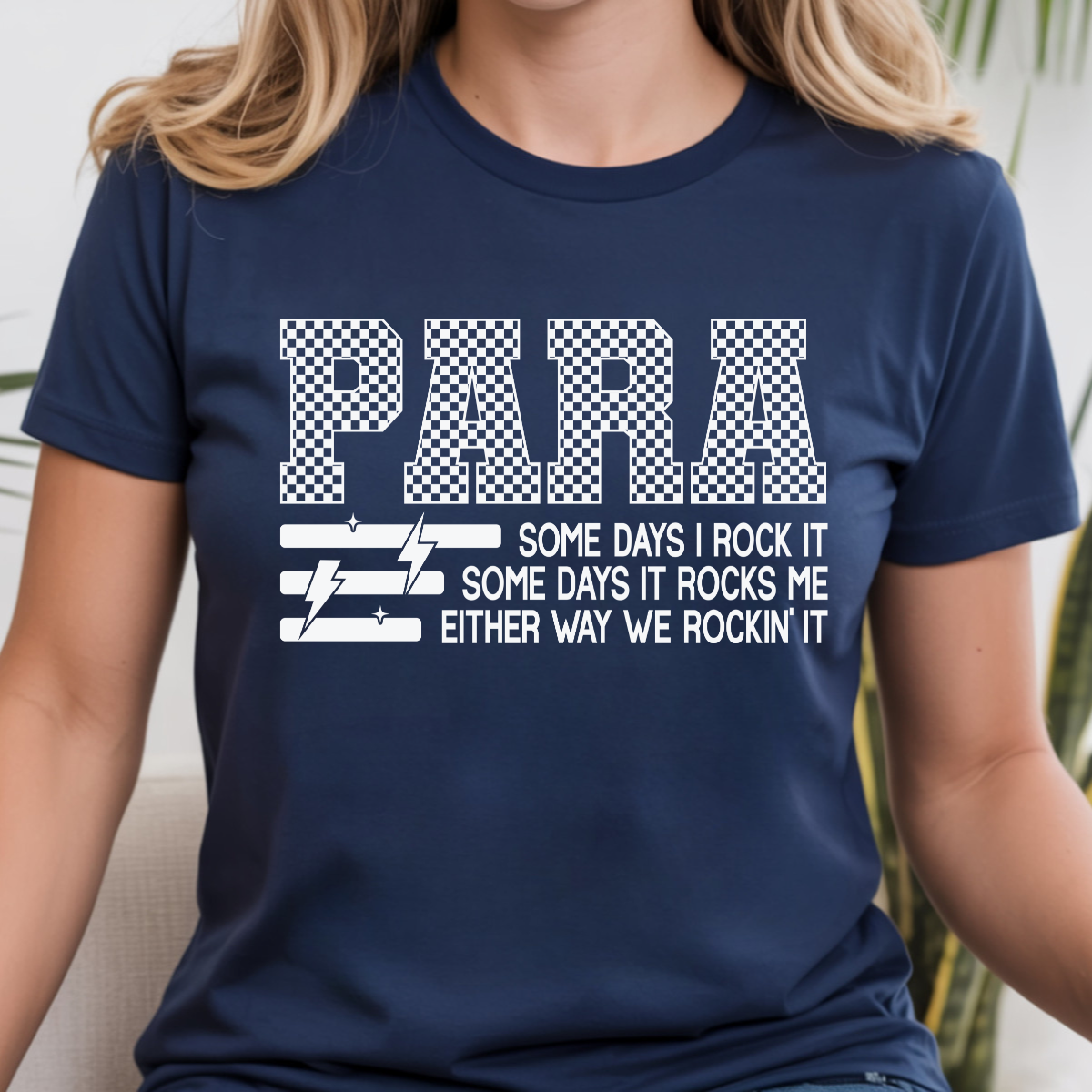 Para Some Days I Rock It DTF Transfer