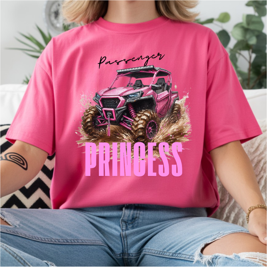 Passenger Princess SxS Pink DTF Transfer
