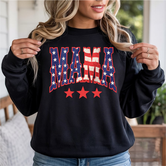 Patriotic Mama DTF Transfer