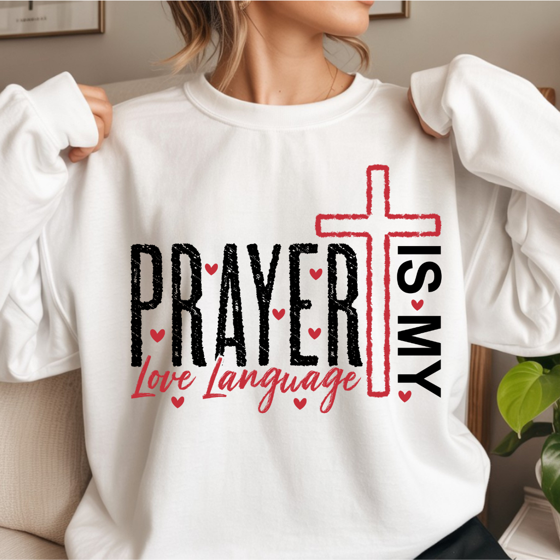 Prayer Is My Love Language DTF Transfer