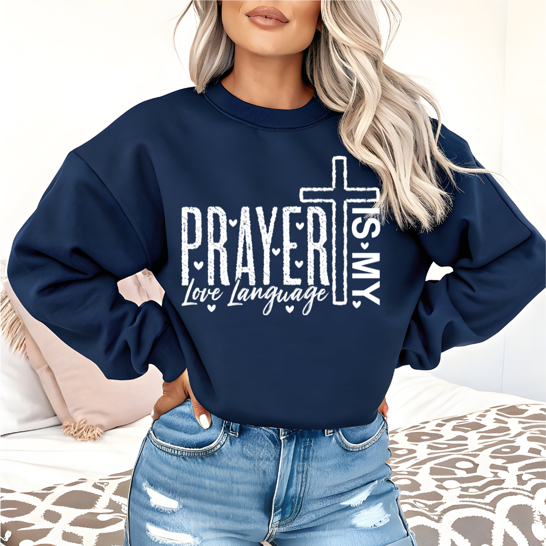 Prayer Is My Love Language DTF Transfer