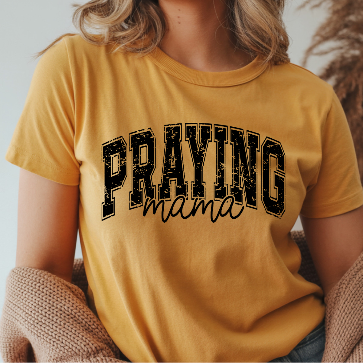 Praying Mama DTF Transfer