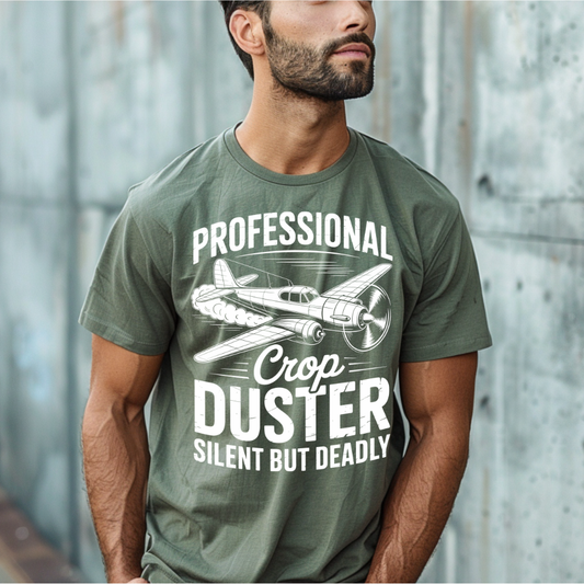 Professional Crop Duster DTF Transfer