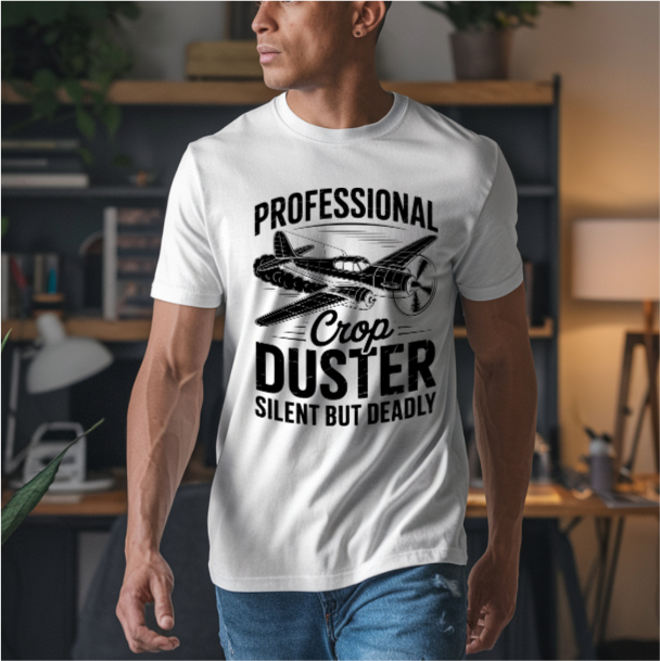 Professional Crop Duster DTF Transfer