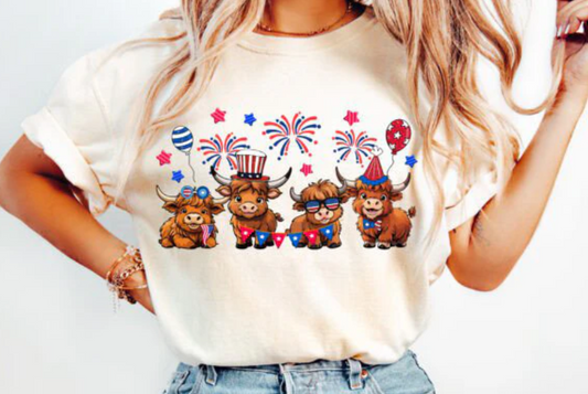 Design - Red White and Blue Highland