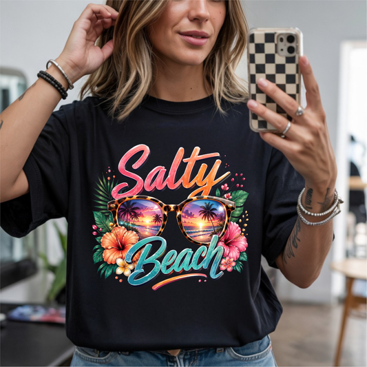 Salty Beach DTF Transfer