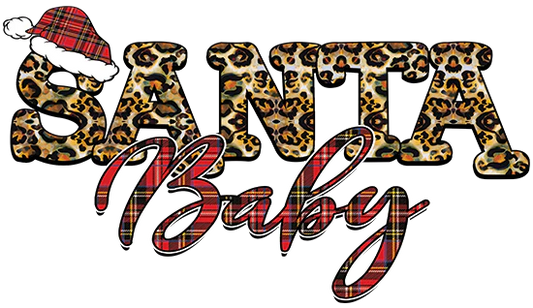 Design - Santa Baby Plaid and Leopard