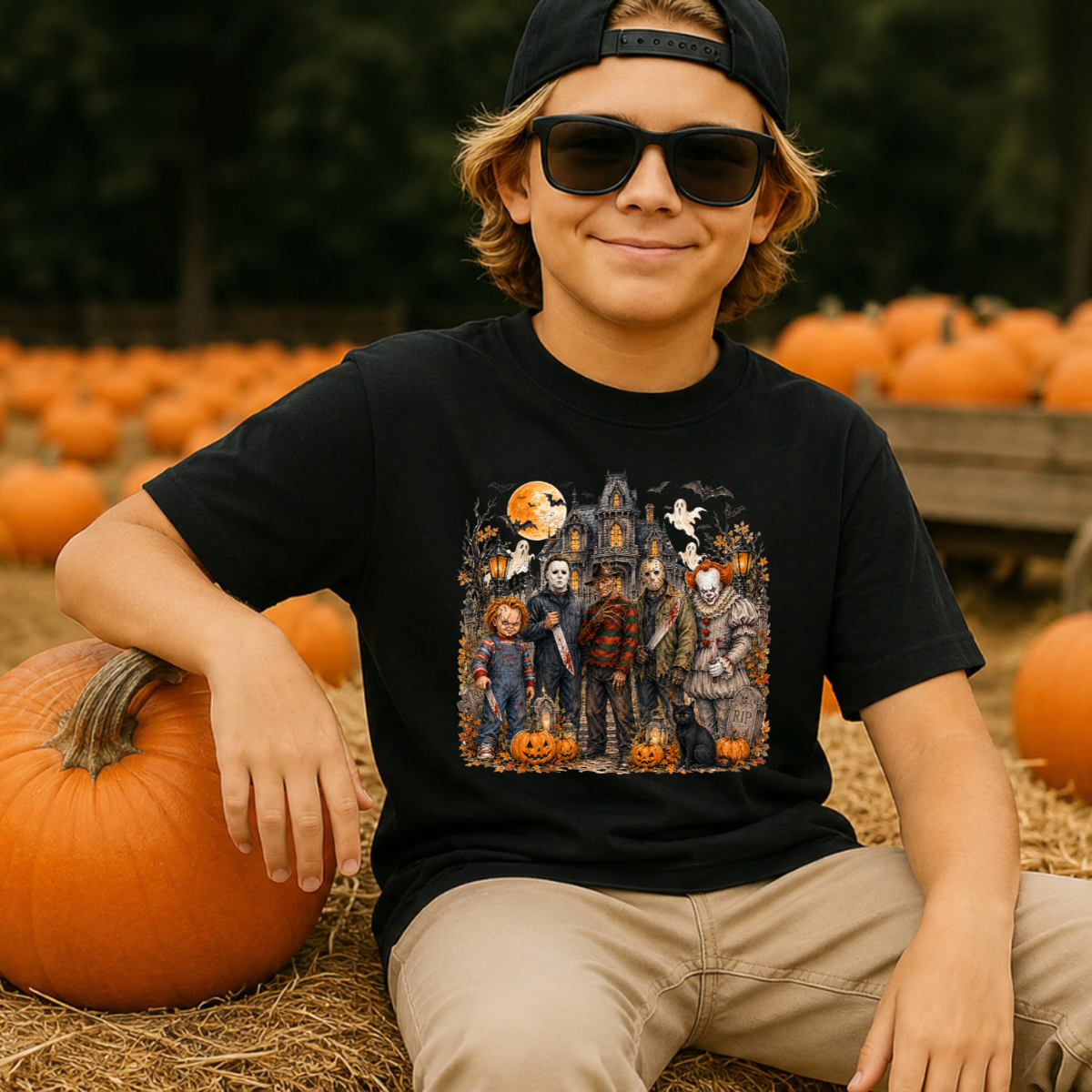 Scare Team Haunted House DTF Transfer