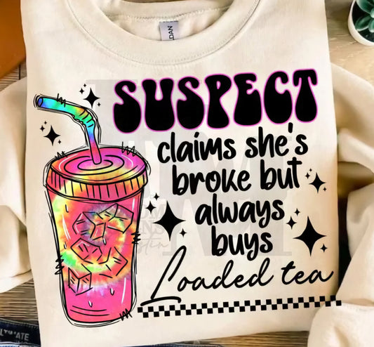 Design - Suspect Loaded Tea