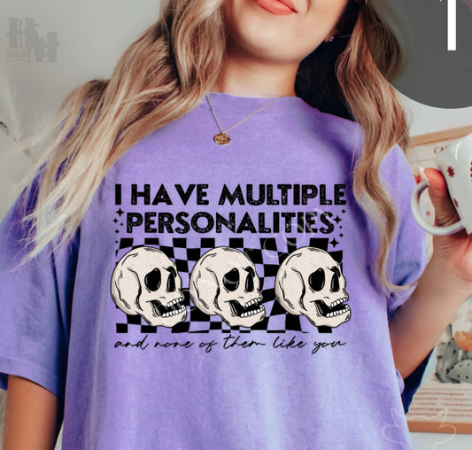 Design - Multiple Personalities