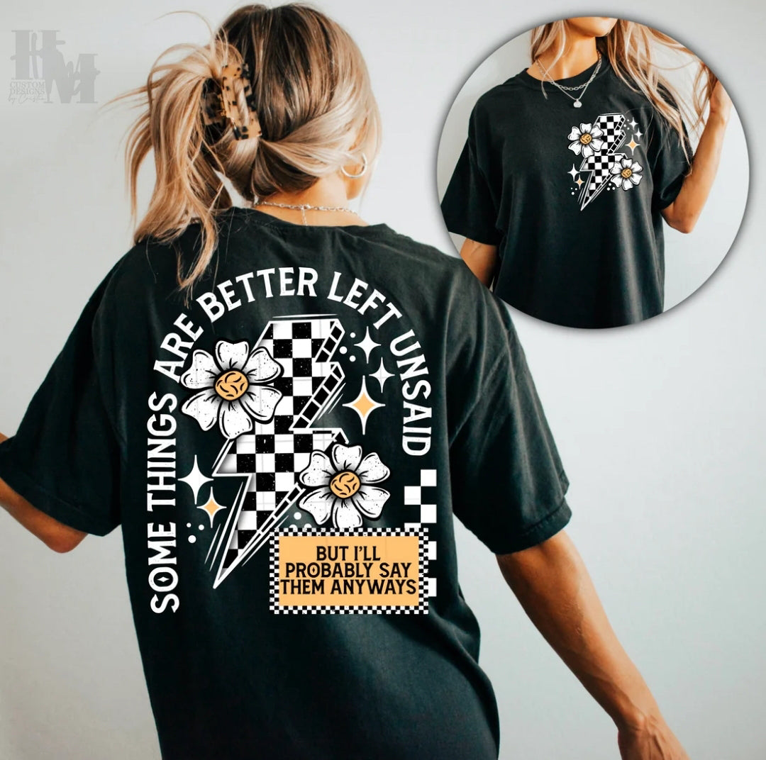 Design - Better Left Unsaid
