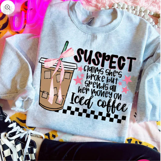 Design - Suspect Iced Coffee