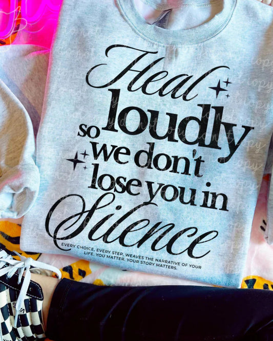 Design - Heal Loudly