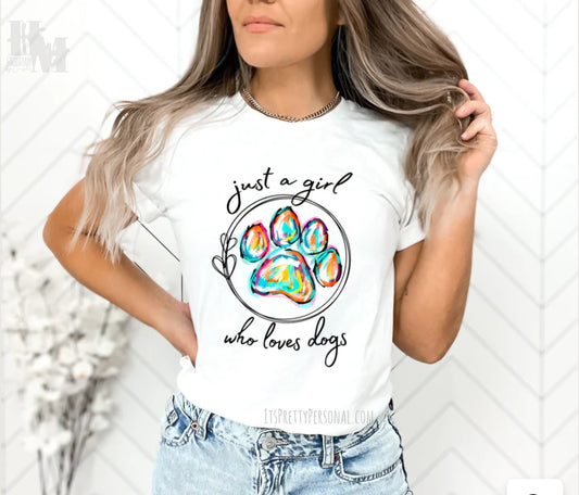 Design - Girl Who Loves Dogs