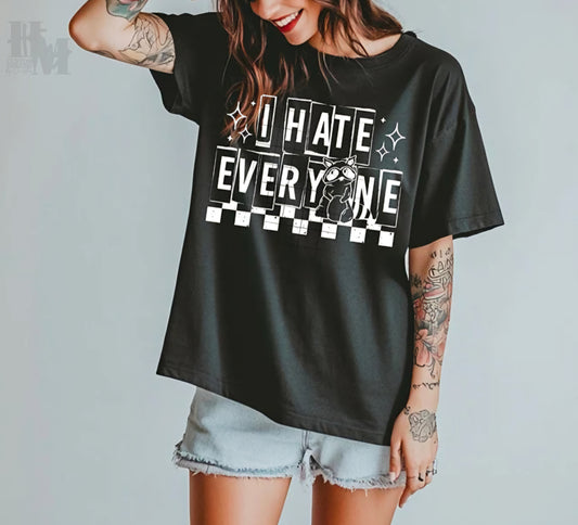 Design - I Hate Everyone Racoon