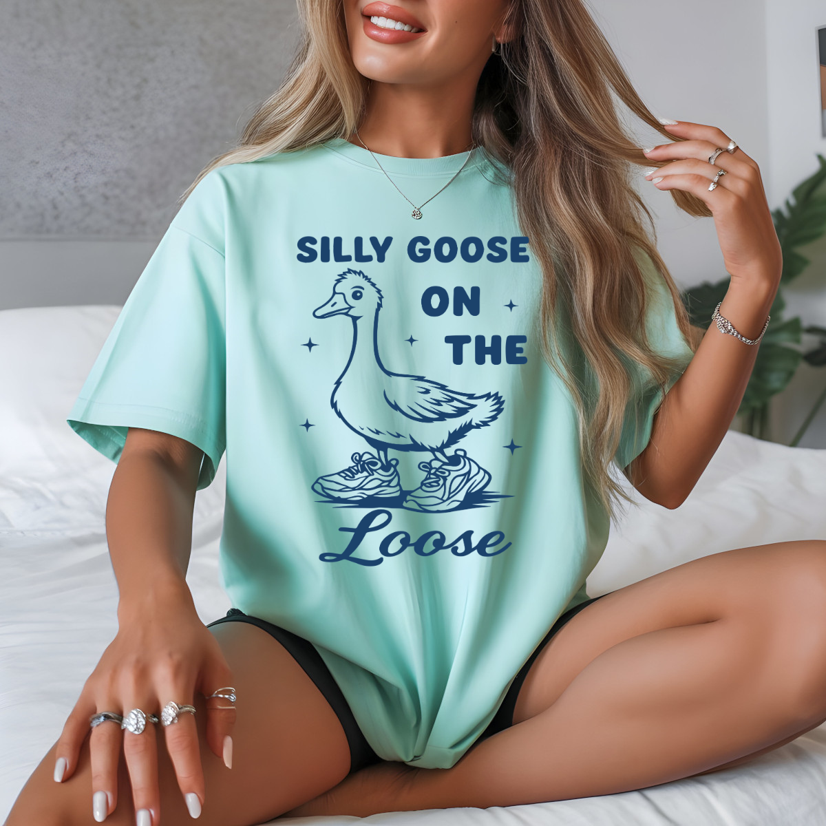 Silly Goose On The Loose DTF Transfer