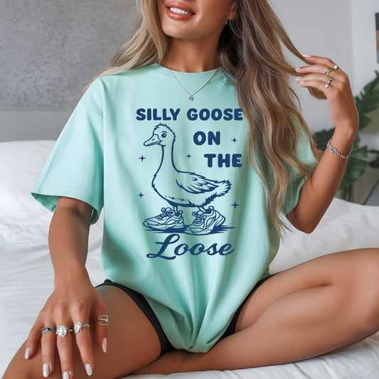 Silly Goose On The Loose DTF Transfer