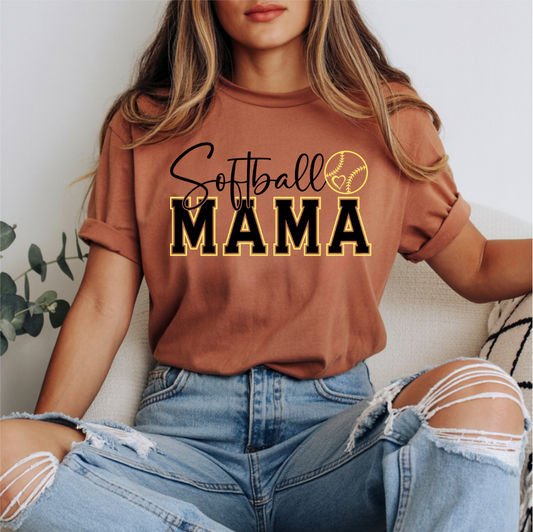 Softball Mama DTF Transfer