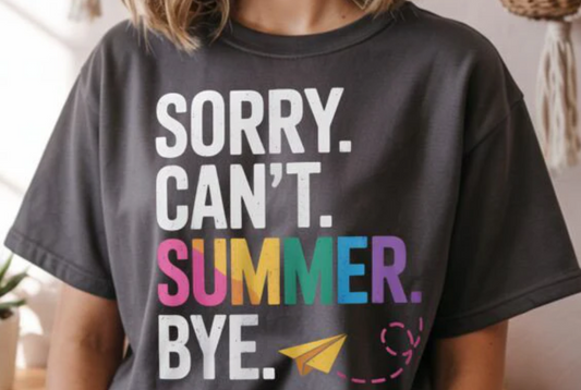 Design - Sorry Can't Summer