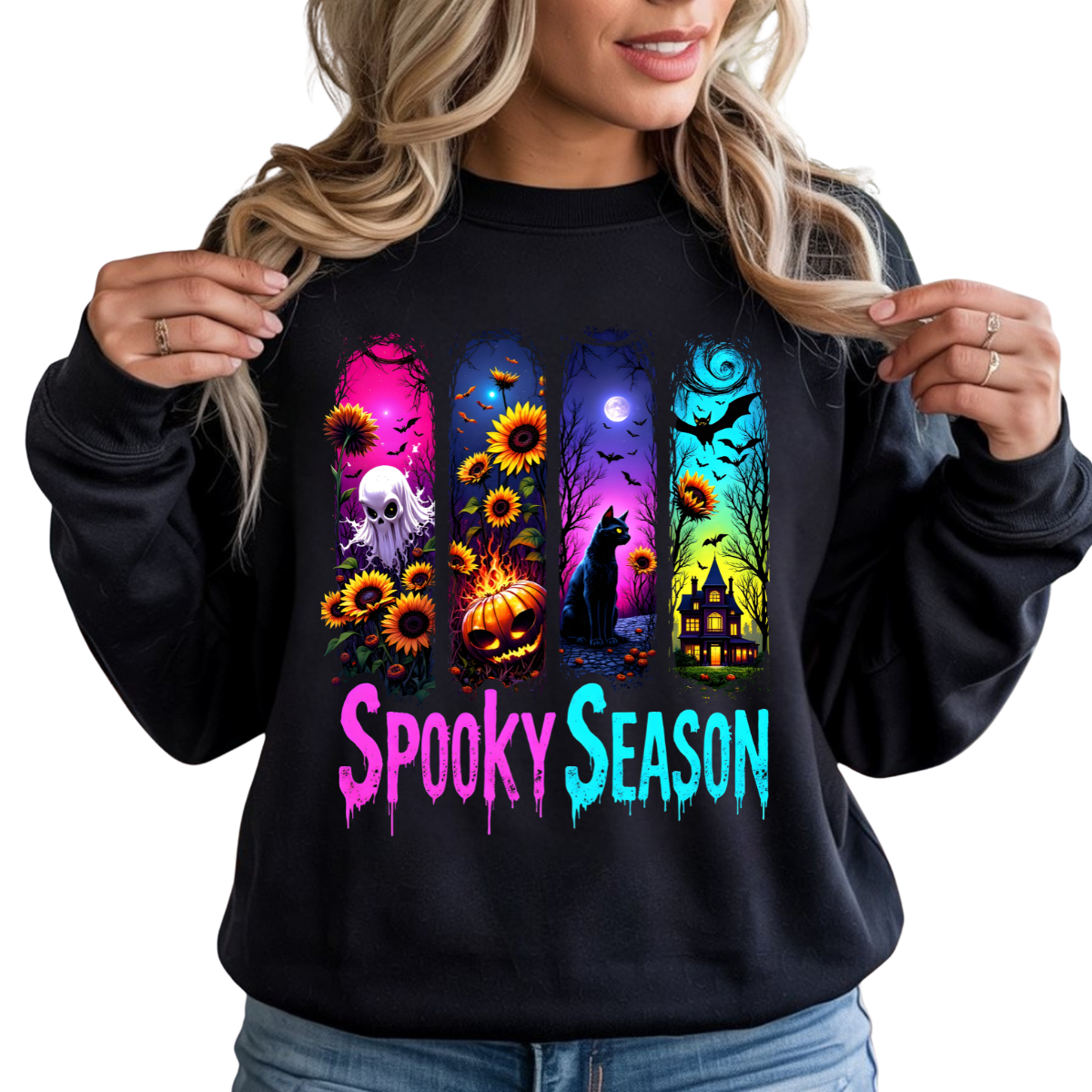 Spooky Season Brush Strokes DTF Transfer