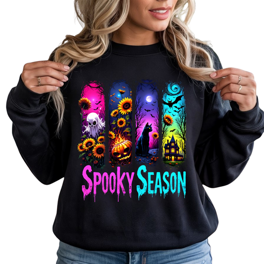 Spooky Season Brush Strokes DTF Transfer