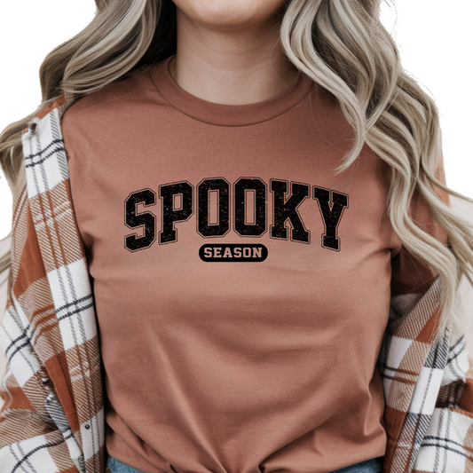 Spooky Season Solid Black DTF Transfer