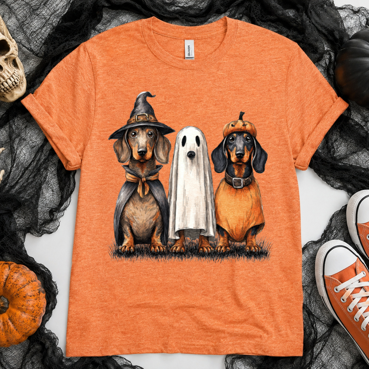 Spooky Weenie Dogs DTF Transfer