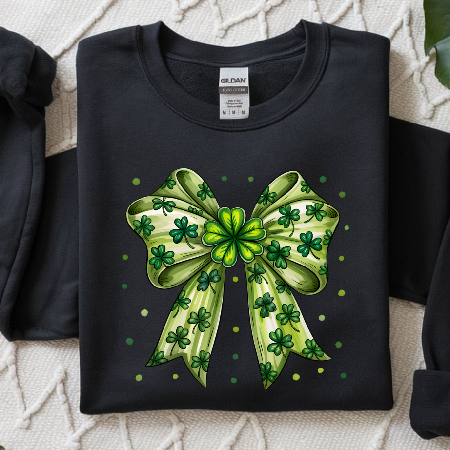 St Patricks Day Bow DTF Transfer