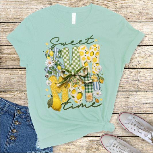 Sweet Summer Time Lemon DTF Transfer