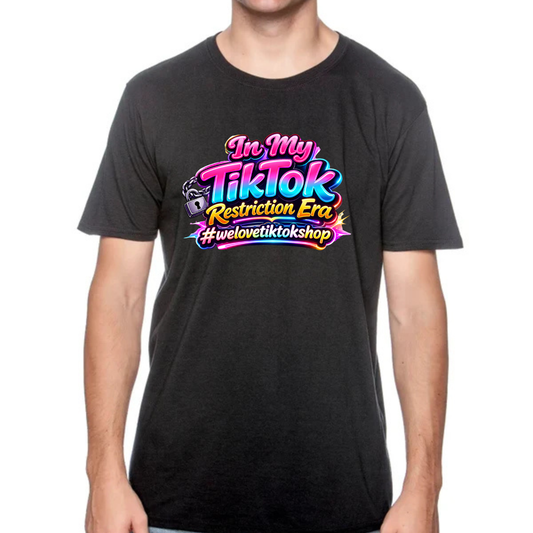 Exclusive PREORDER "In My TikTok Restriction Era" Gildan Short Sleeve T-Shirt