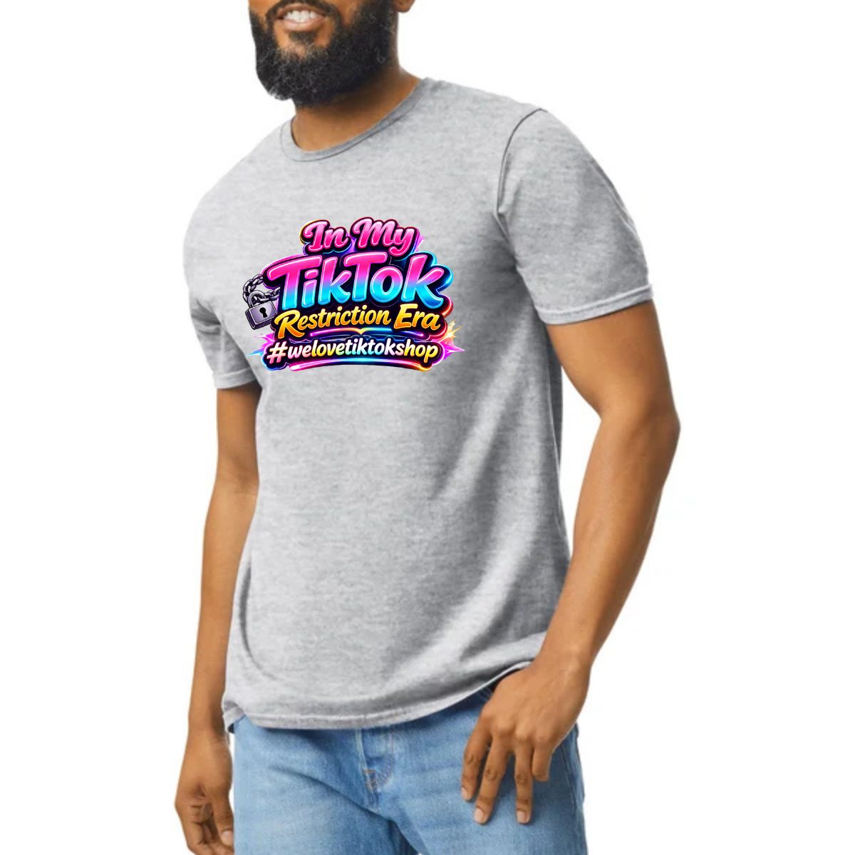 Exclusive PREORDER "In My TikTok Restriction Era" Gildan Short Sleeve T-Shirt