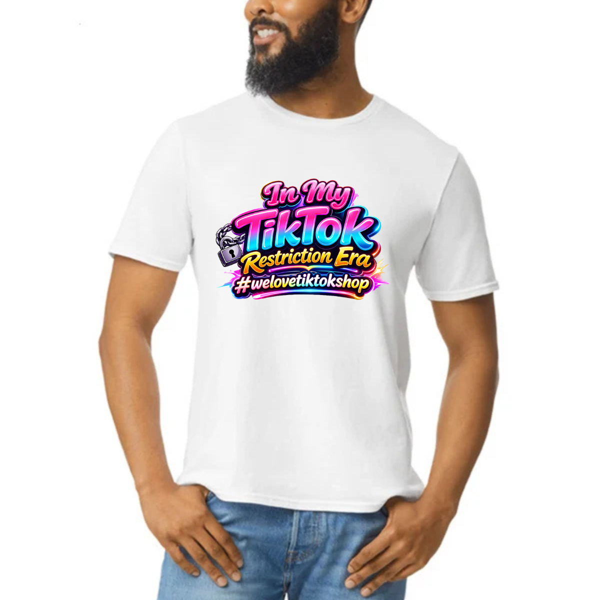 Exclusive PREORDER "In My TikTok Restriction Era" Gildan Short Sleeve T-Shirt