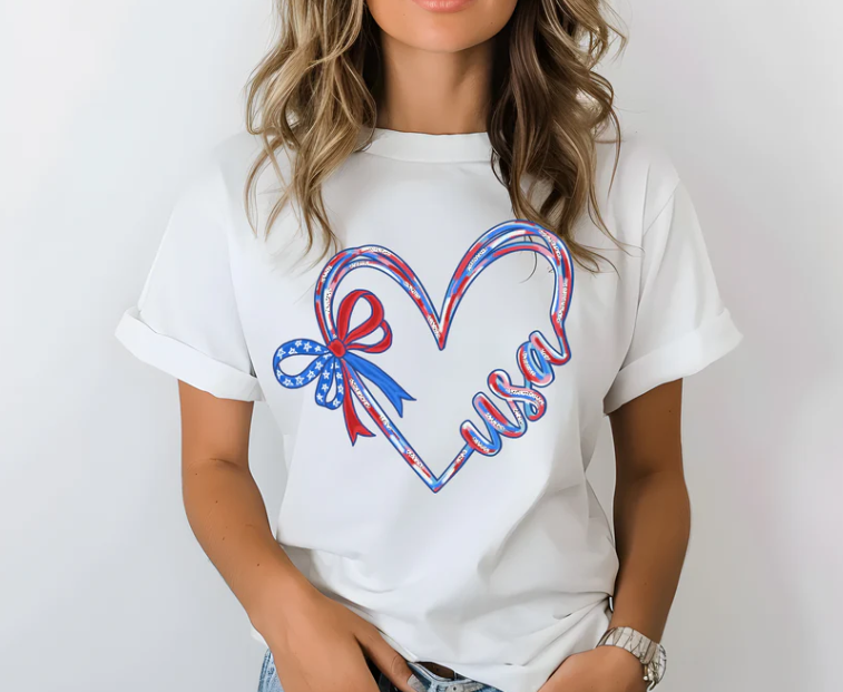 Design - USA Heart