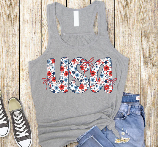 Design - USA Coquette Bow