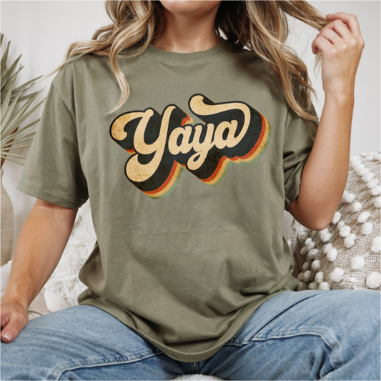 YaYa Retro DTF Transfer