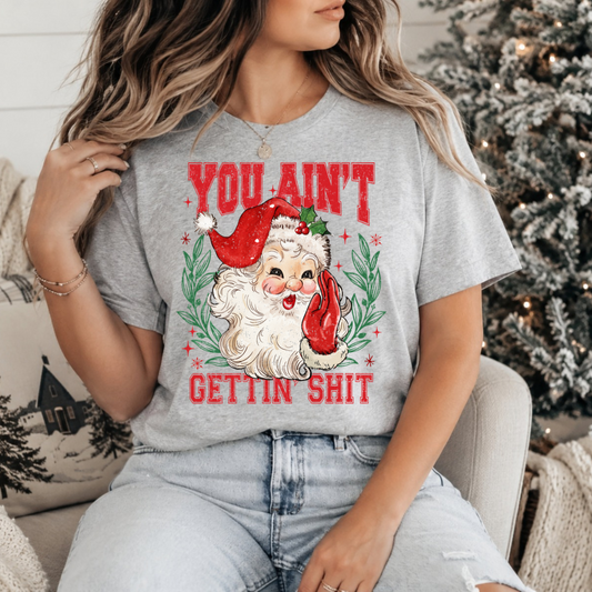 You Ain't Gettin Shit DTF Transfer