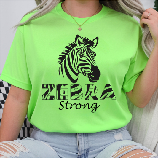 Zebra Strong DTF Transfer