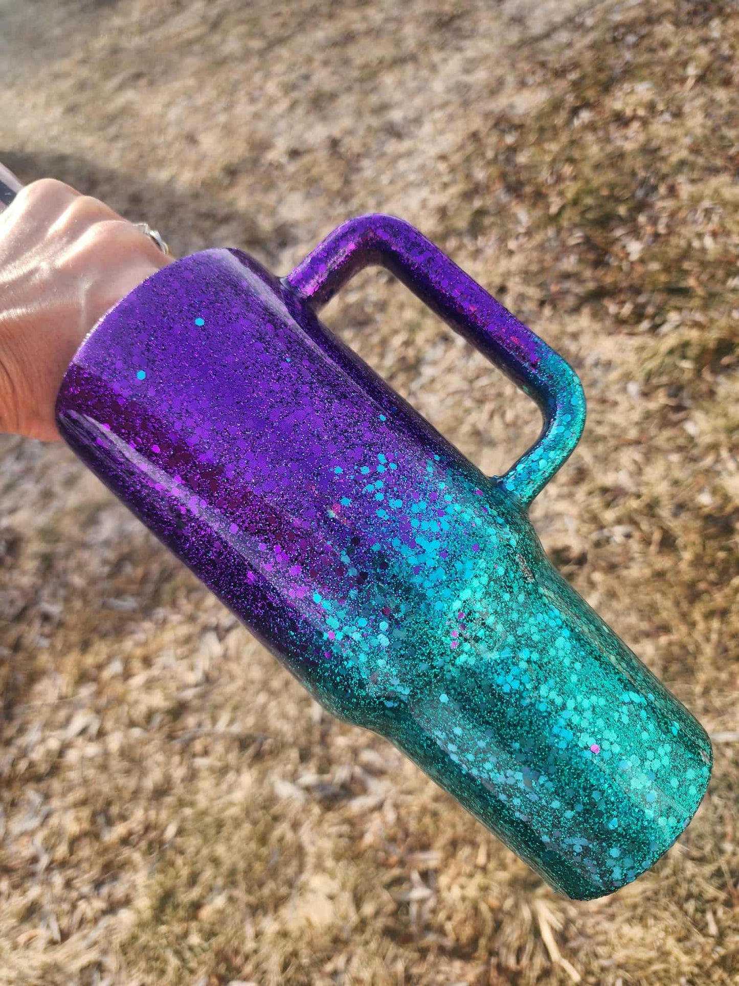 40 Oz Handle Tumbler