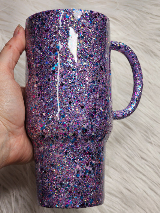 24 Oz Curve Handle Tumbler