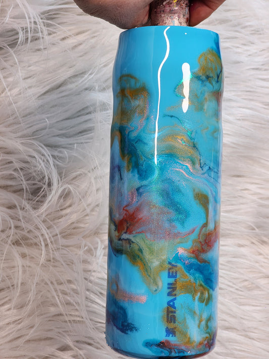 24 Oz Stanley Ice Flow Tumbler