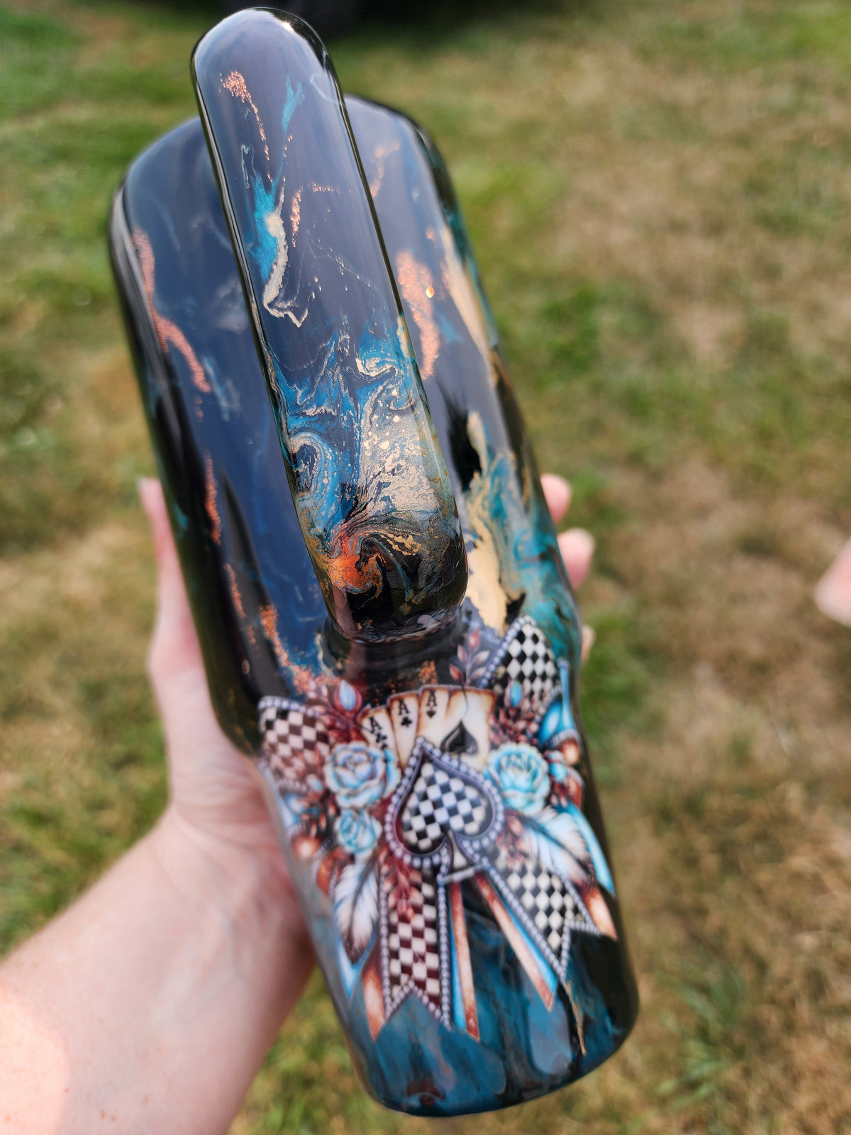 40 Oz Handle Tumbler